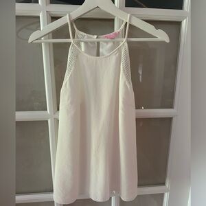 Lilly Pulitzer Cream Sleeveless Top